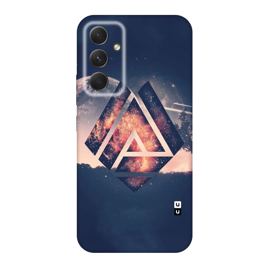 Moon Abstract Original Polycarbonate Back Case for Galaxy A54