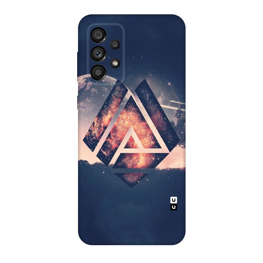 Moon Abstract Original Polycarbonate Back Case for Galaxy A73 5G