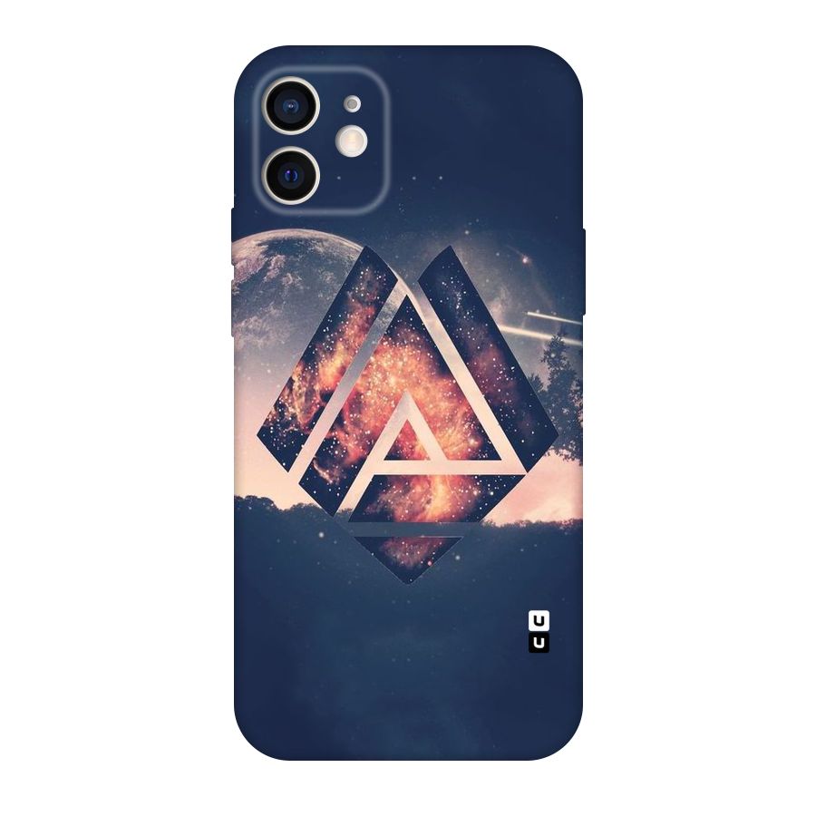 Moon Abstract Original Polycarbonate Back Case for iPhone 12