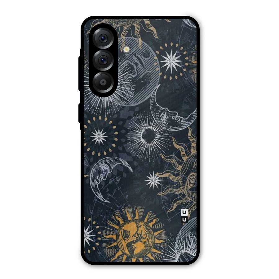 Moon And Sun Metal Back Case for Galaxy A56