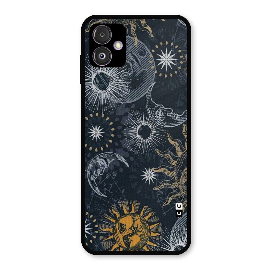 Moon And Sun Metal Back Case for Galaxy F14