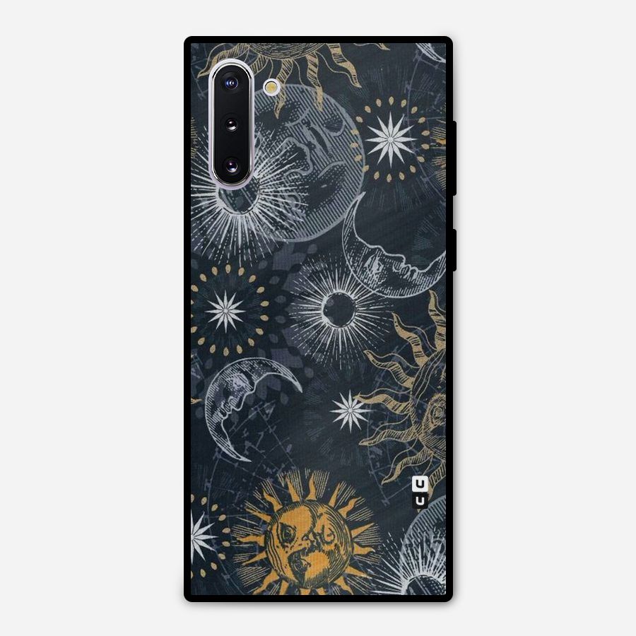 Moon And Sun Metal Back Case for Galaxy Note 10