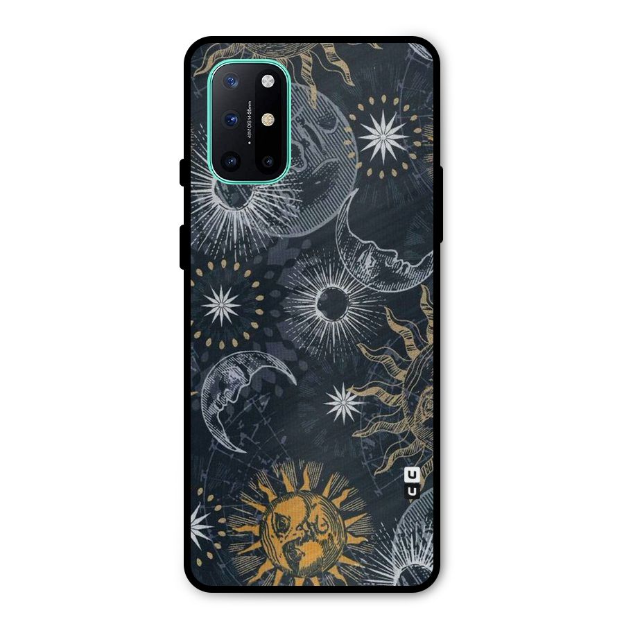 Moon And Sun Metal Back Case for OnePlus 8T