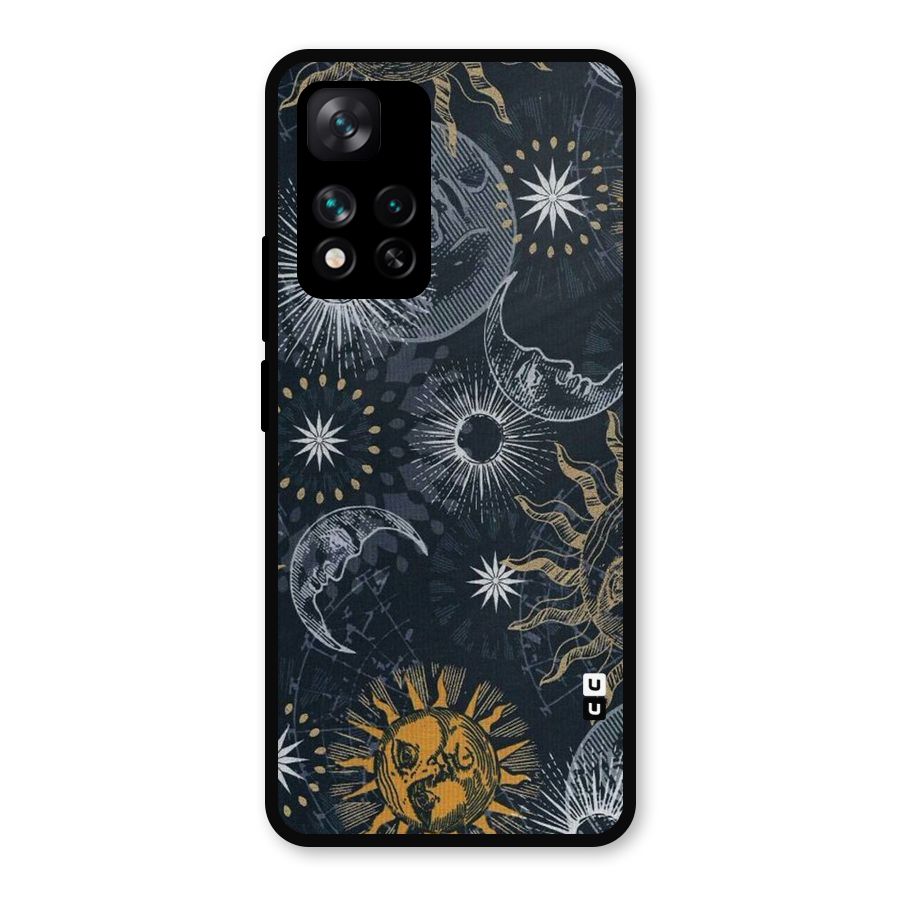 Moon And Sun Metal Back Case for Xiaomi 11i 5G
