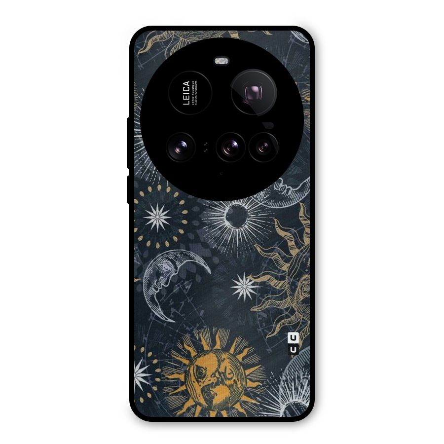 Moon And Sun Metal Back Case for Xiaomi 15 Ultra