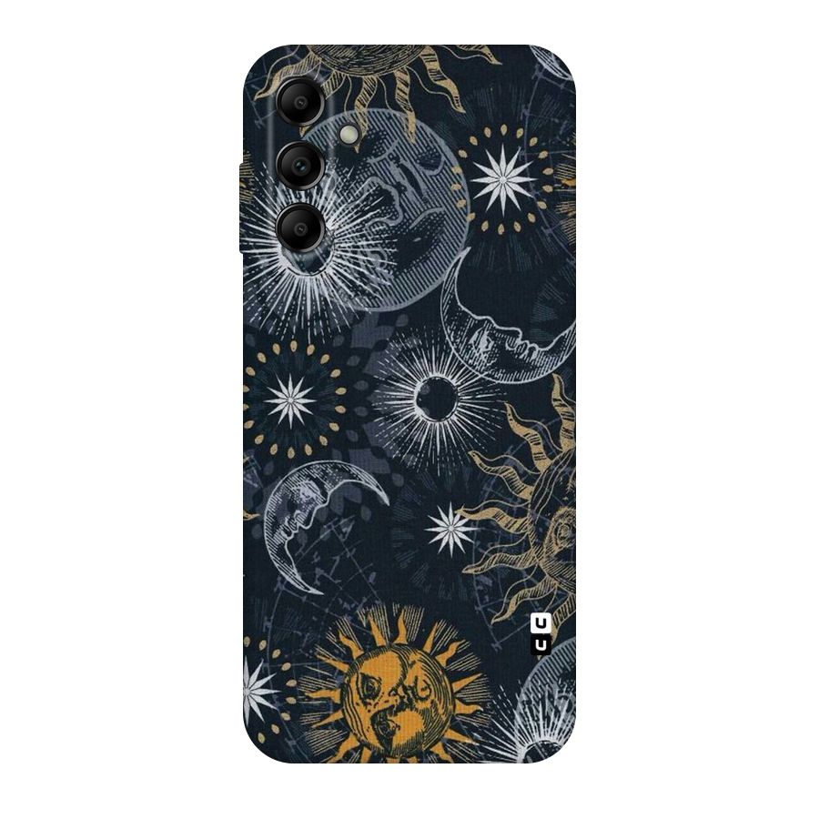 Moon And Sun Original Polycarbonate Back Case for Galaxy A14 5G