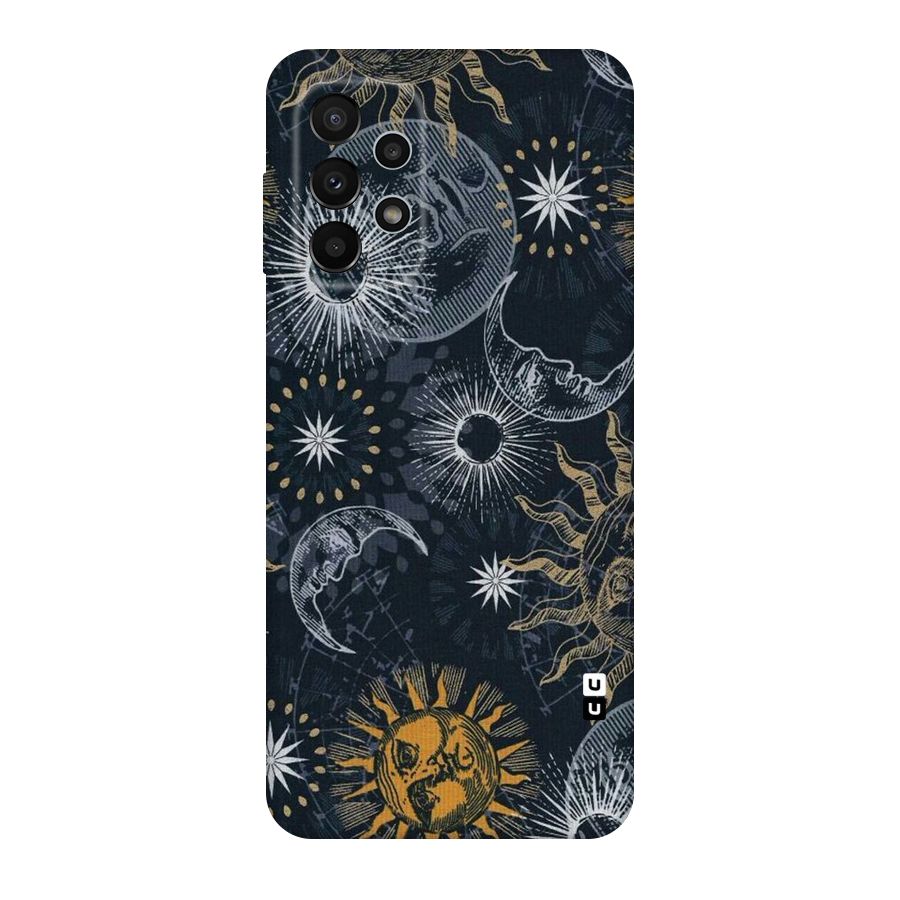 Moon And Sun Original Polycarbonate Back Case for Galaxy A23