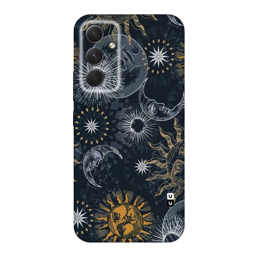 Moon And Sun Original Polycarbonate Back Case for Galaxy A54