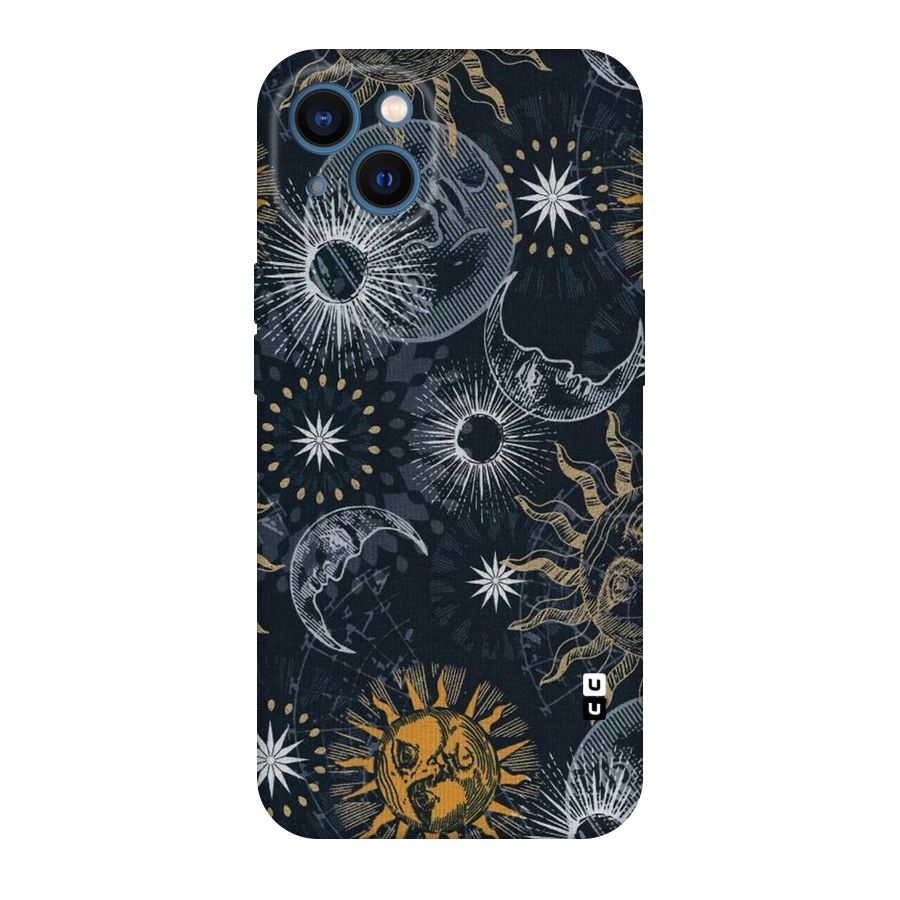 Moon And Sun Original Polycarbonate Back Case for iPhone 13
