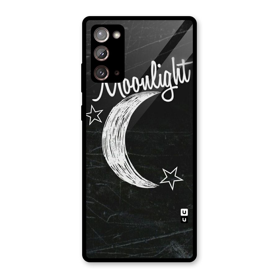 Moon Light Glass Back Case for Galaxy Note 20