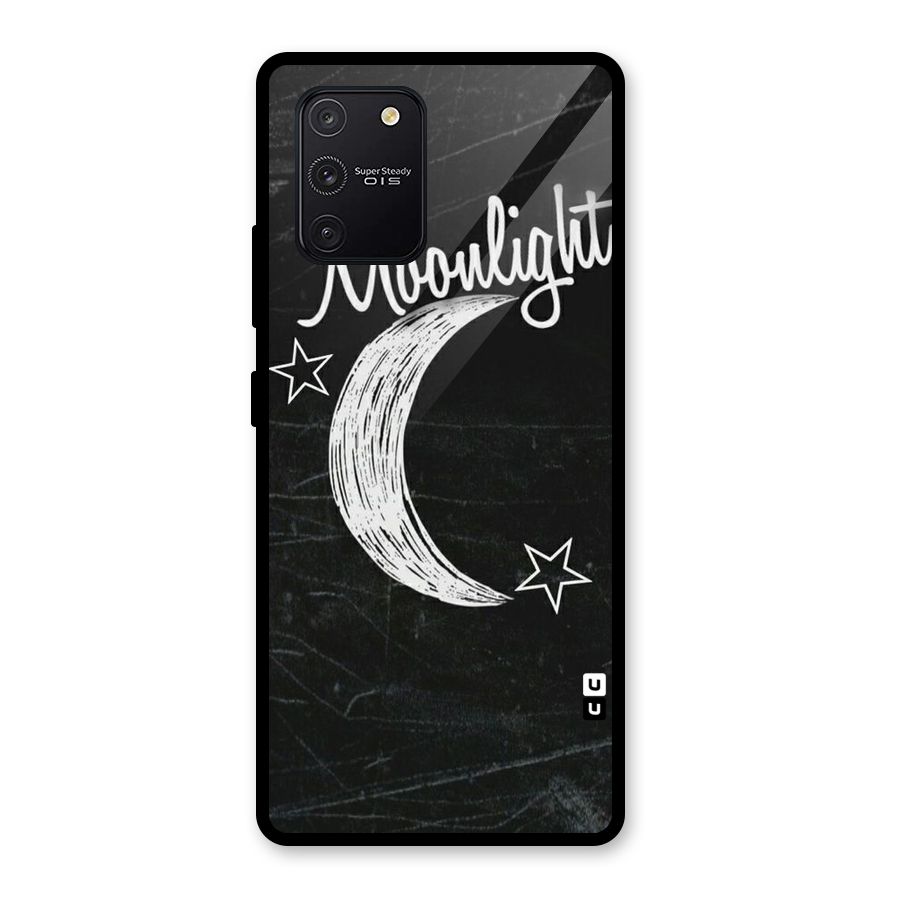 Moon Light Glass Back Case for Galaxy S10 Lite