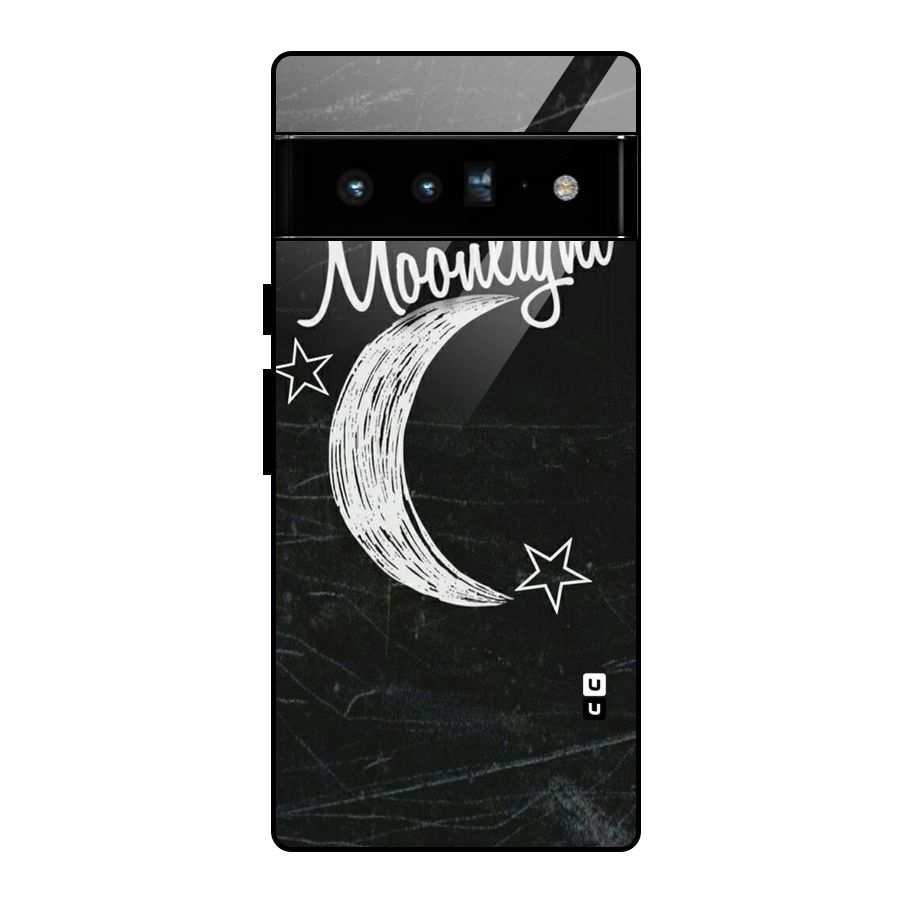 Moon Light Glass Back Case for Google Pixel 6 Pro