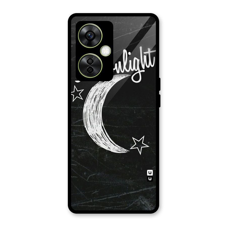 Moon Light Glass Back Case for OnePlus Nord CE 3 Lite