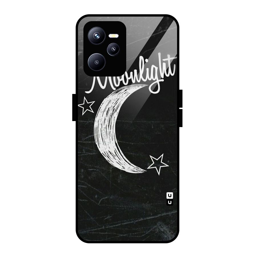 Moon Light Glass Back Case for Realme C35