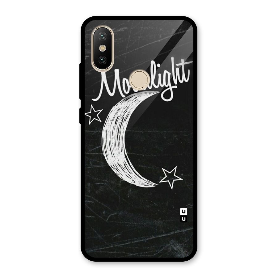 Moon Light Glass Back Case for Redmi A2