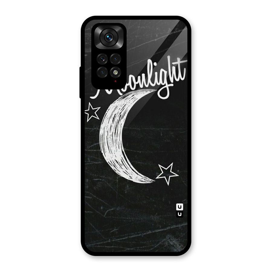Moon Light Glass Back Case for Redmi Note 11S