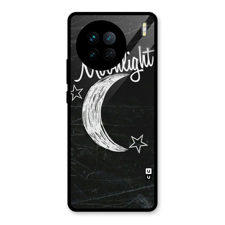 Moon Light Glass Back Case for Vivo X90