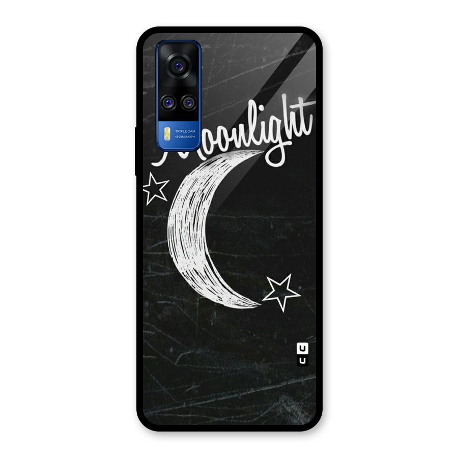 Moon Light Glass Back Case for Vivo Y31