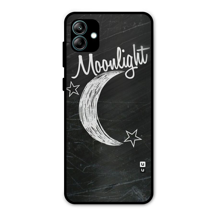 Moon Light Metal Back Case for Galaxy A04
