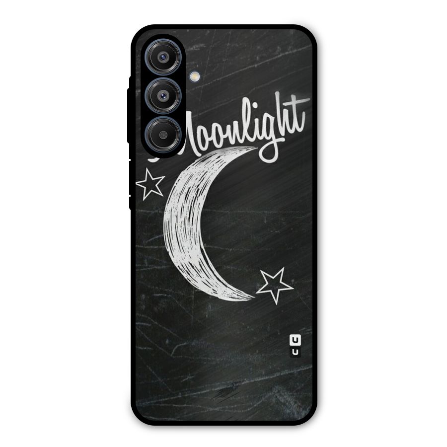 Moon Light Metal Back Case for Galaxy A16 5G
