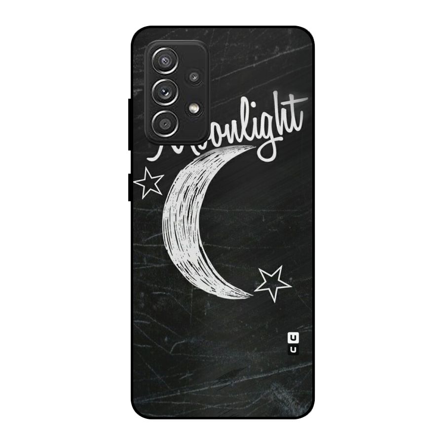 Moon Light Metal Back Case for Galaxy A52s 5G