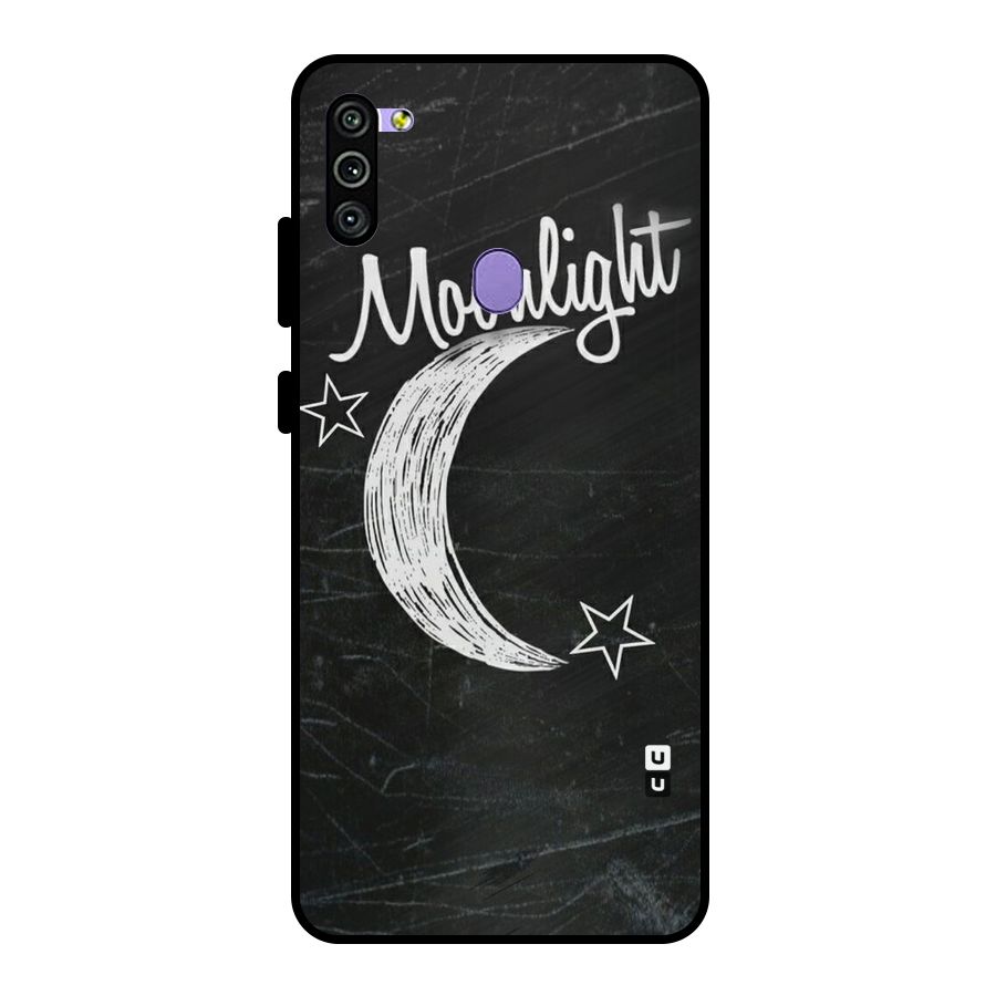 Moon Light Metal Back Case for Galaxy M11
