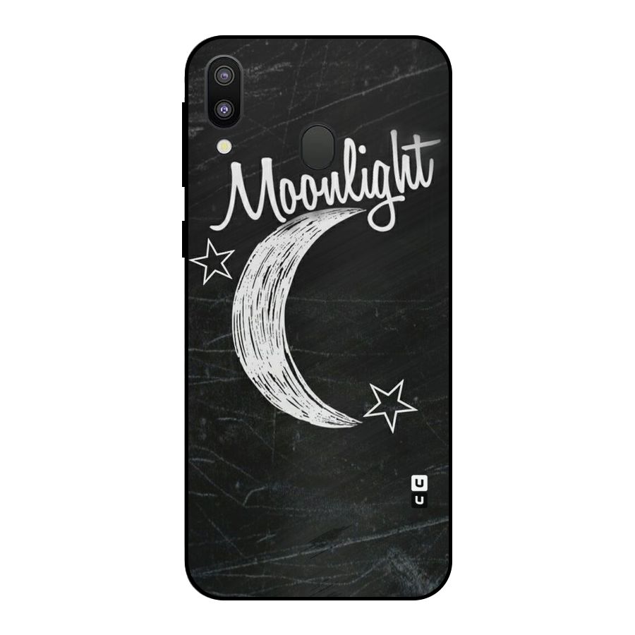 Moon Light Metal Back Case for Galaxy M20