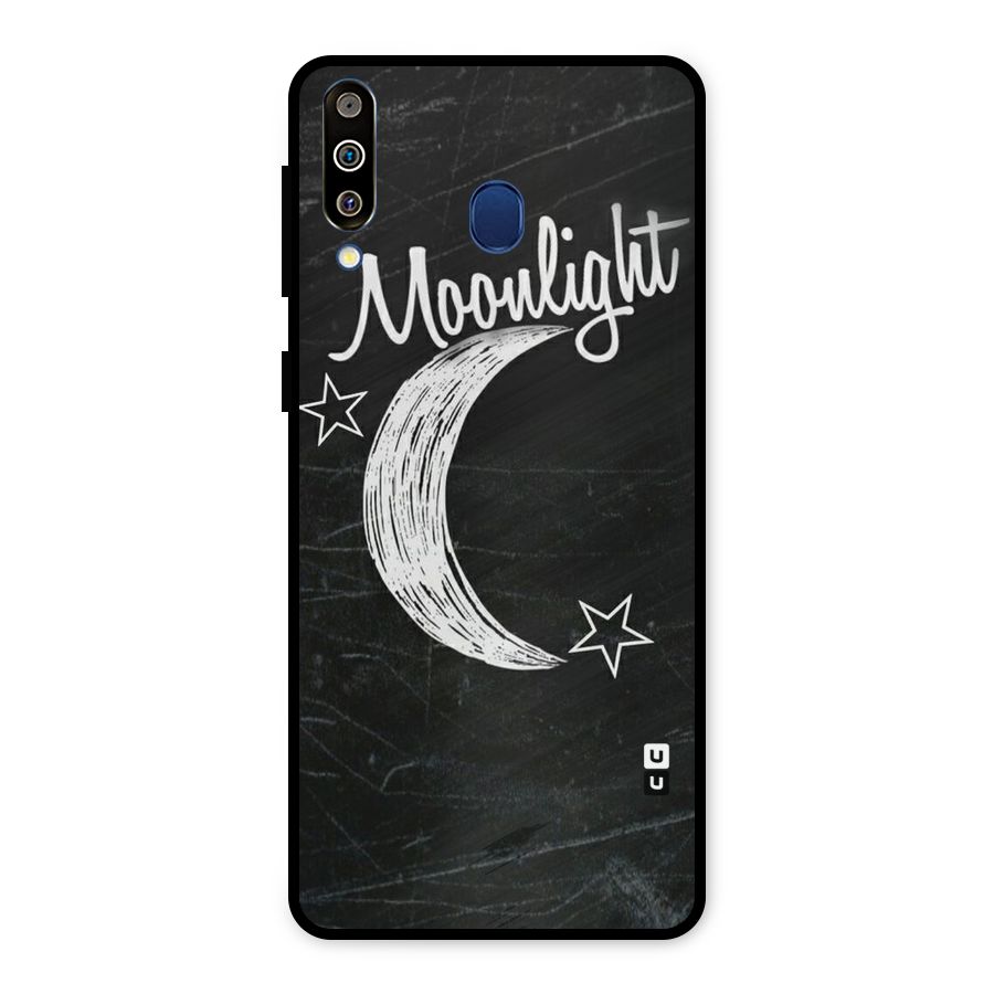 Moon Light Metal Back Case for Galaxy M30