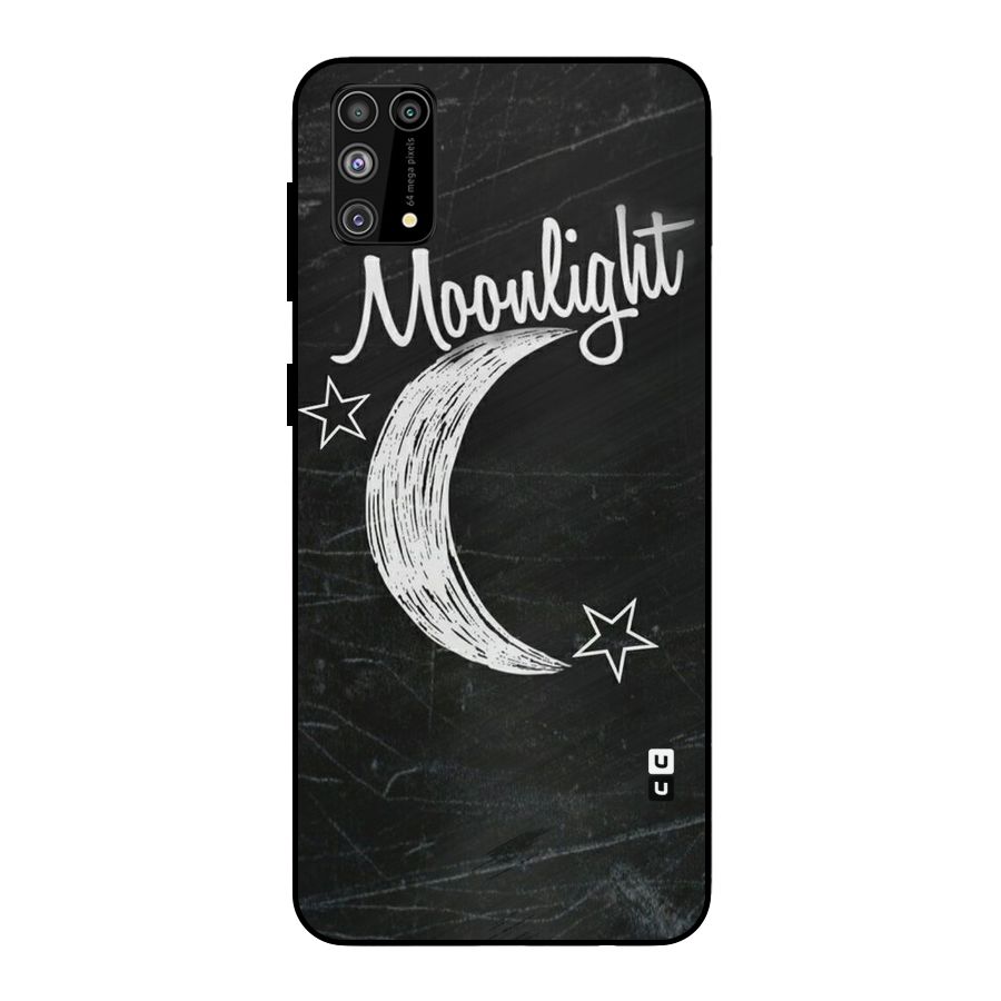 Moon Light Metal Back Case for Galaxy M31