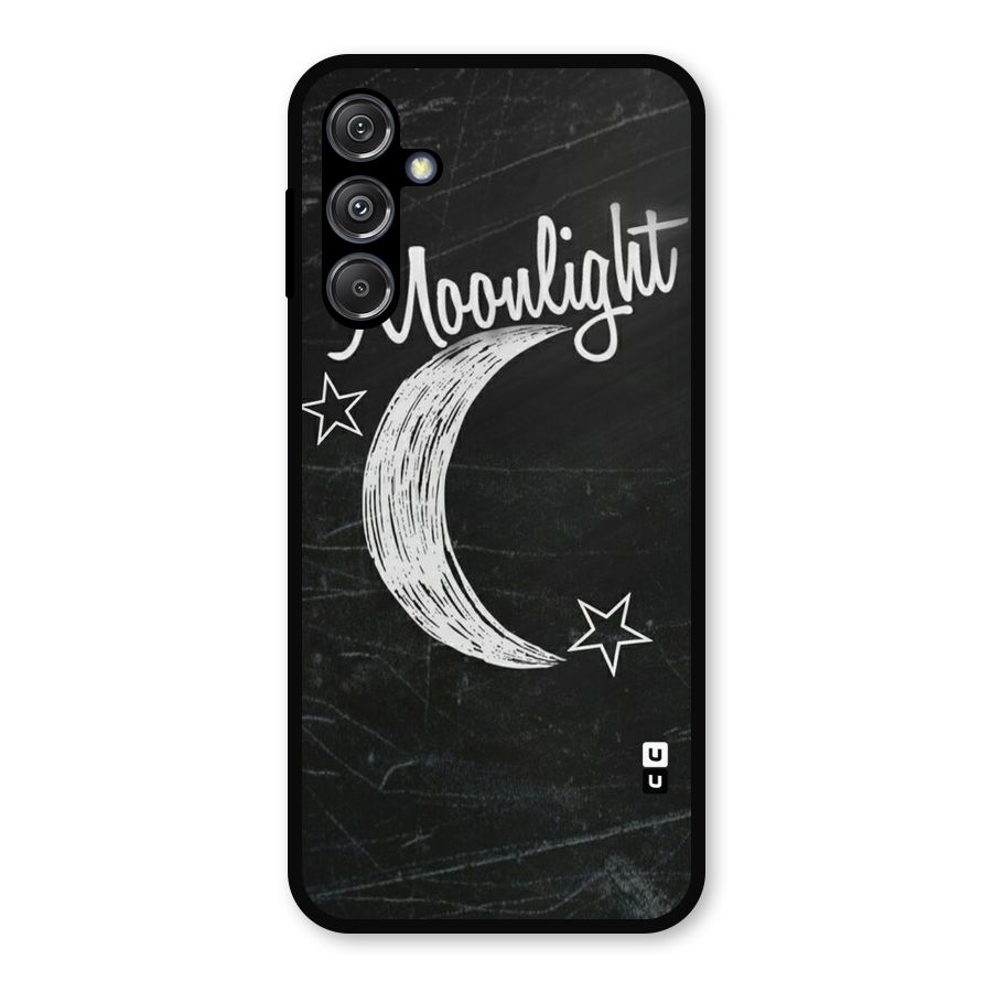 Moon Light Metal Back Case for Galaxy M34 5G