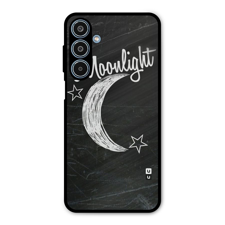 Moon Light Metal Back Case for Galaxy M35