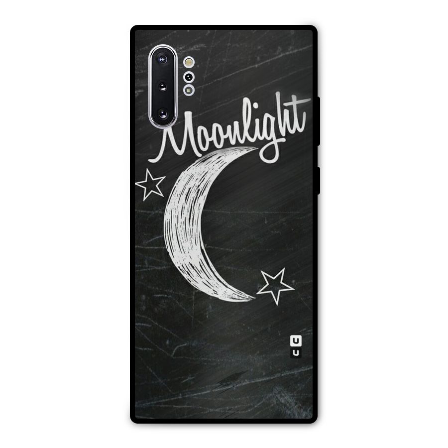 Moon Light Metal Back Case for Galaxy Note 10 Plus