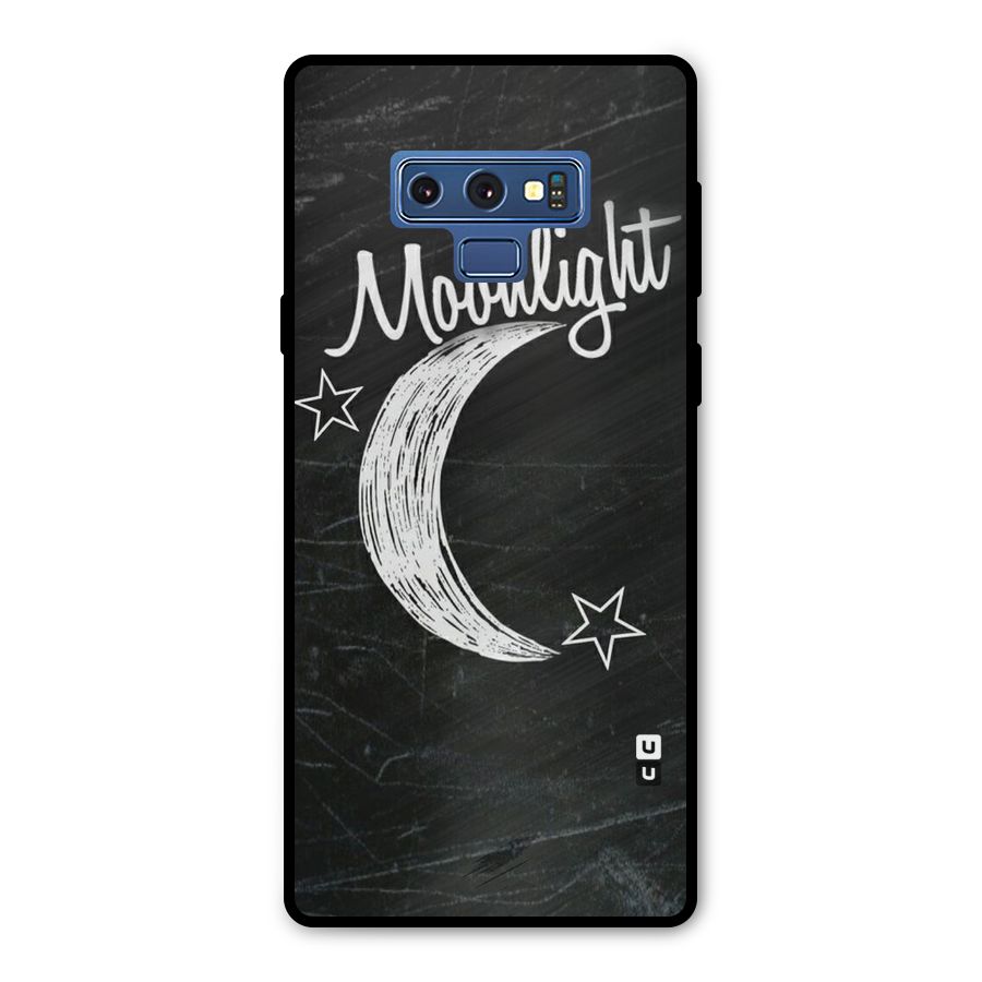 Moon Light Metal Back Case for Galaxy Note 9