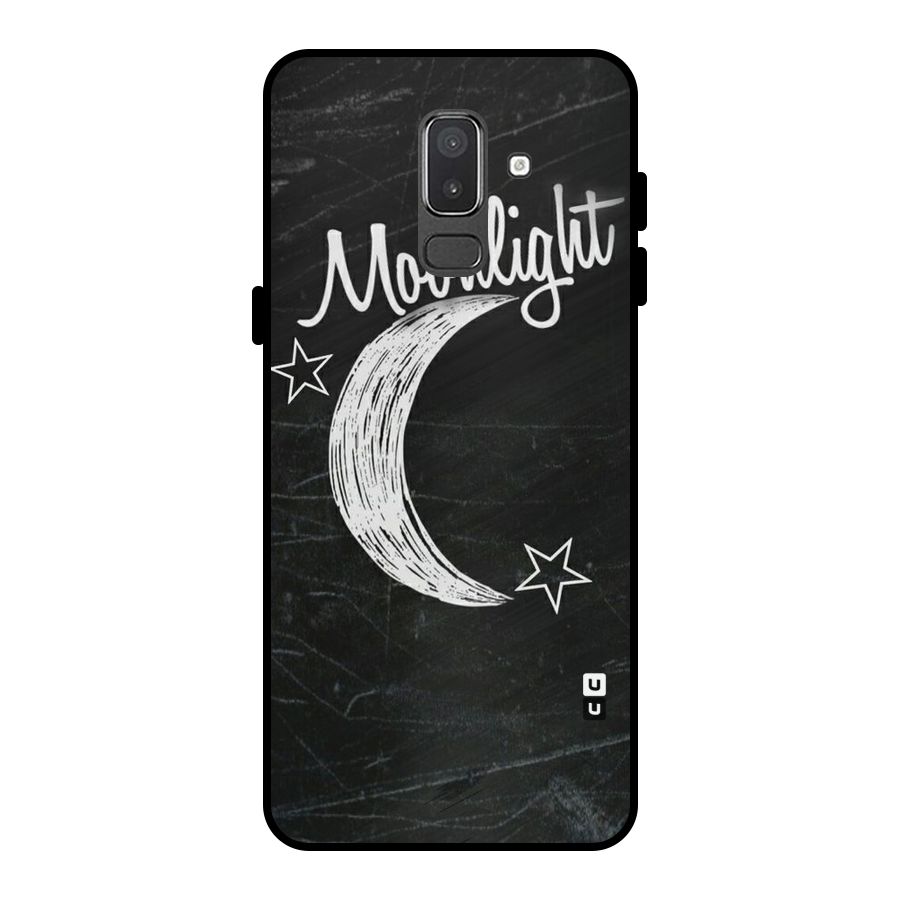 Moon Light Metal Back Case for Galaxy On8 (2018)