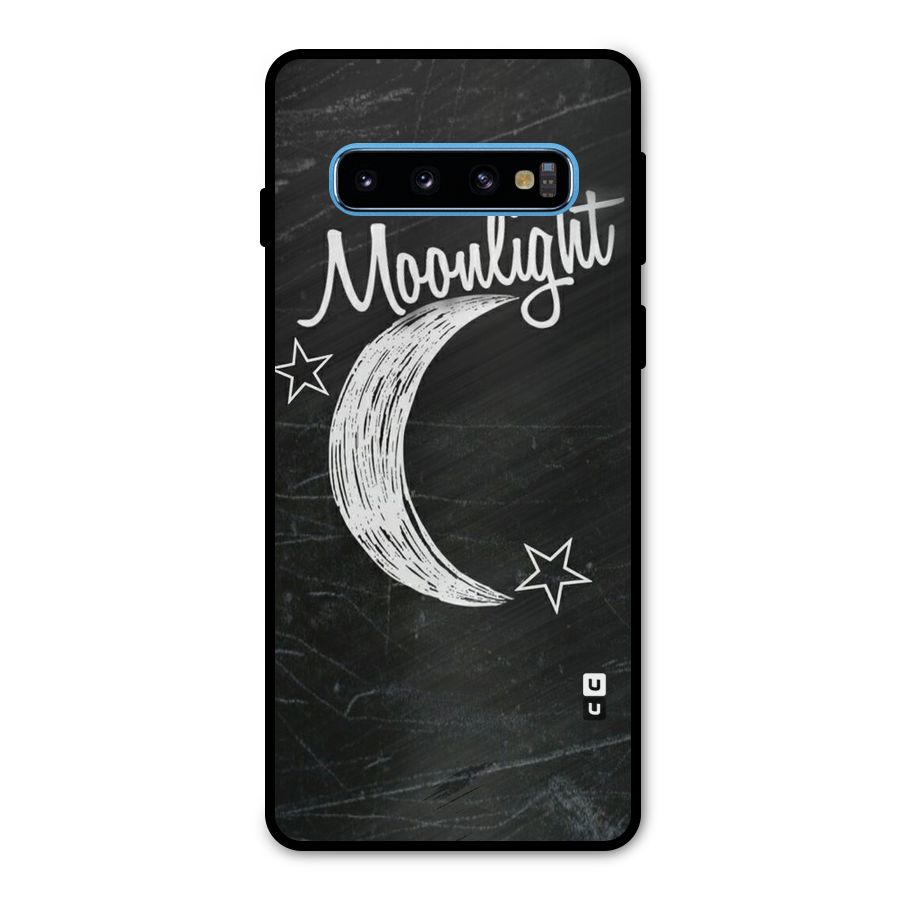 Moon Light Metal Back Case for Galaxy S10