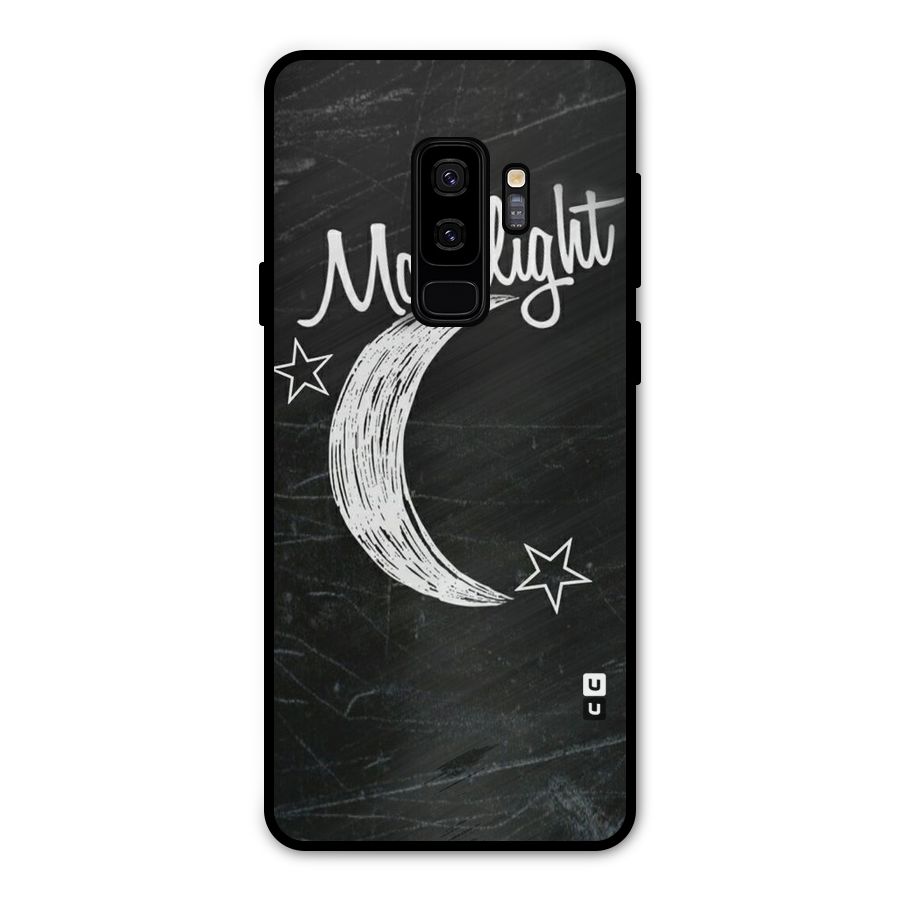 Moon Light Metal Back Case for Galaxy S9 Plus