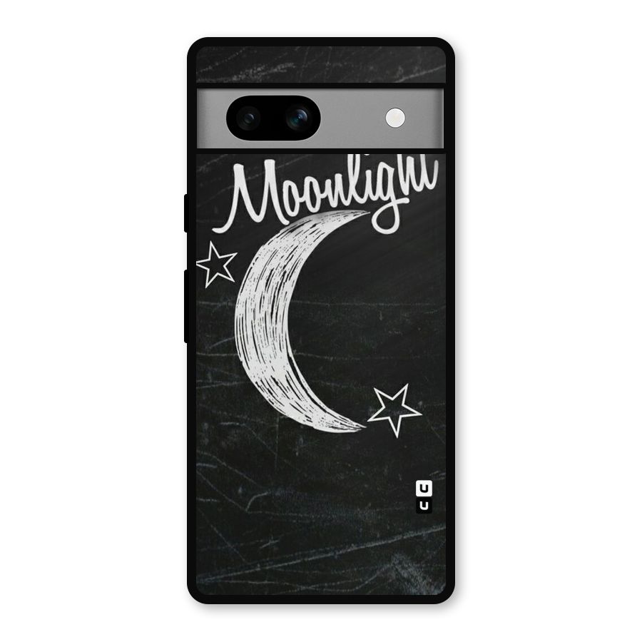 Moon Light Metal Back Case for Google Pixel 7a