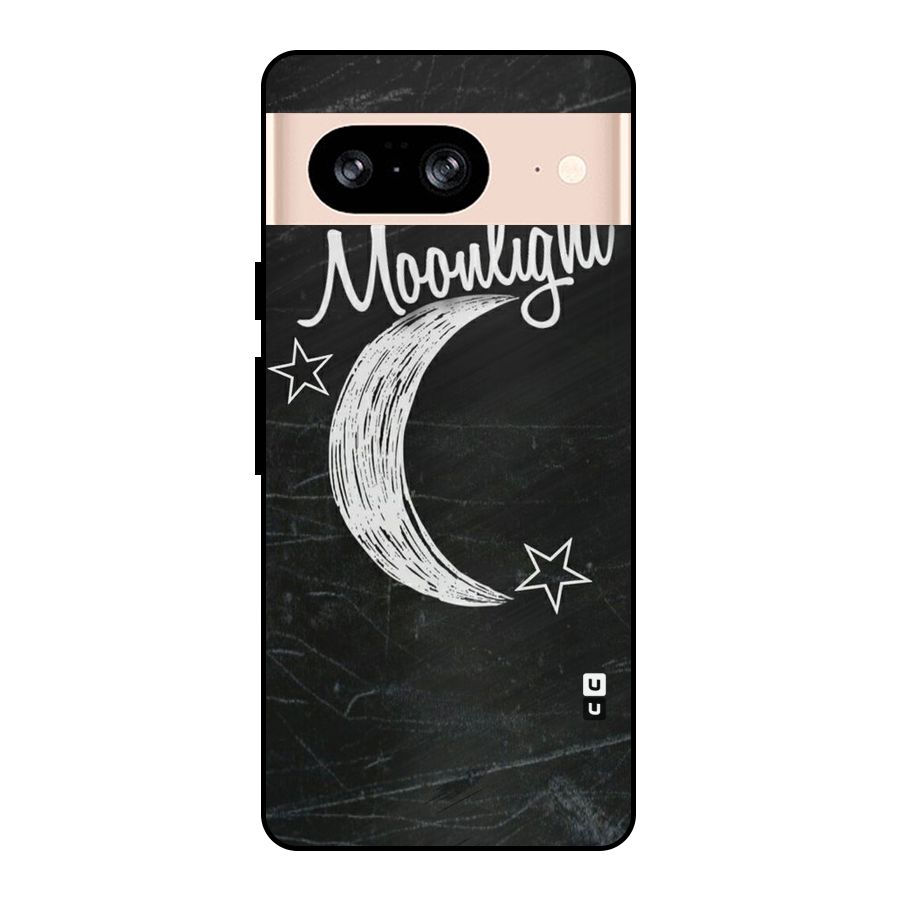 Moon Light Metal Back Case for Google Pixel 8