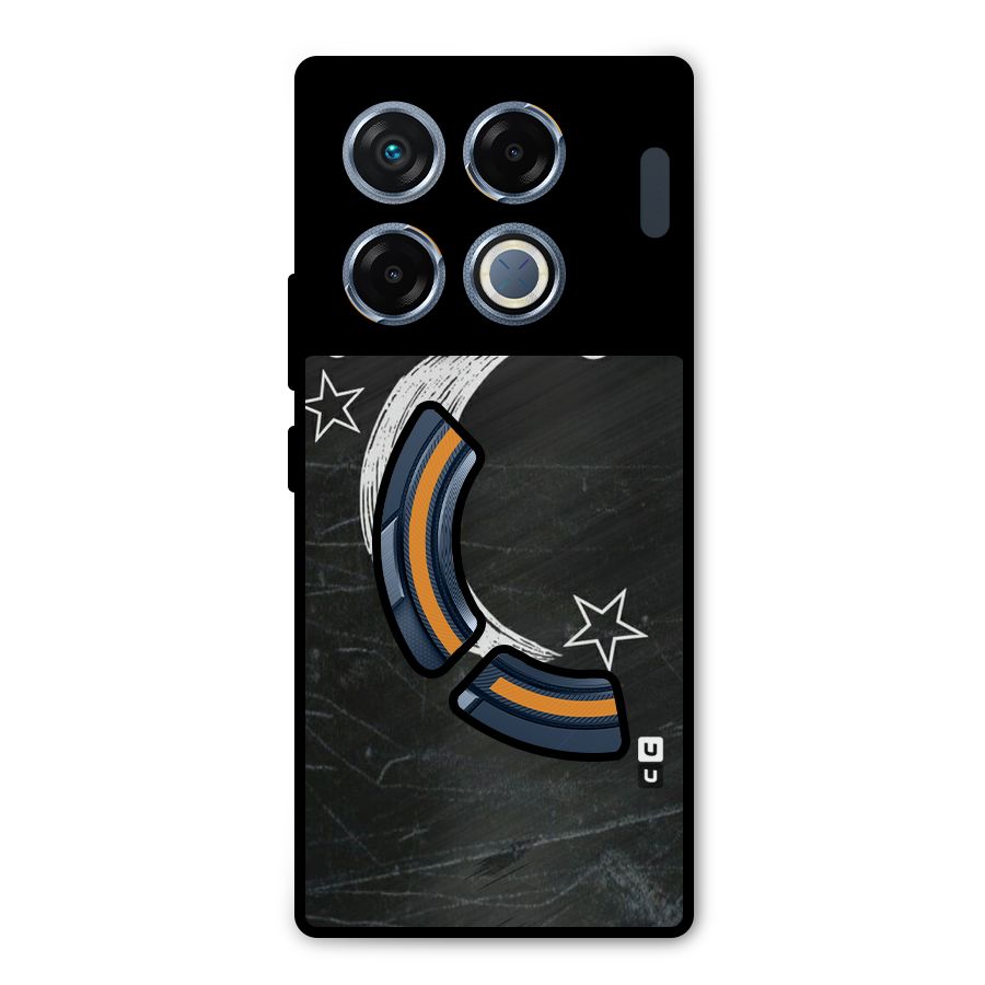 Moon Light Metal Back Case for Infinix GT 20 Pro