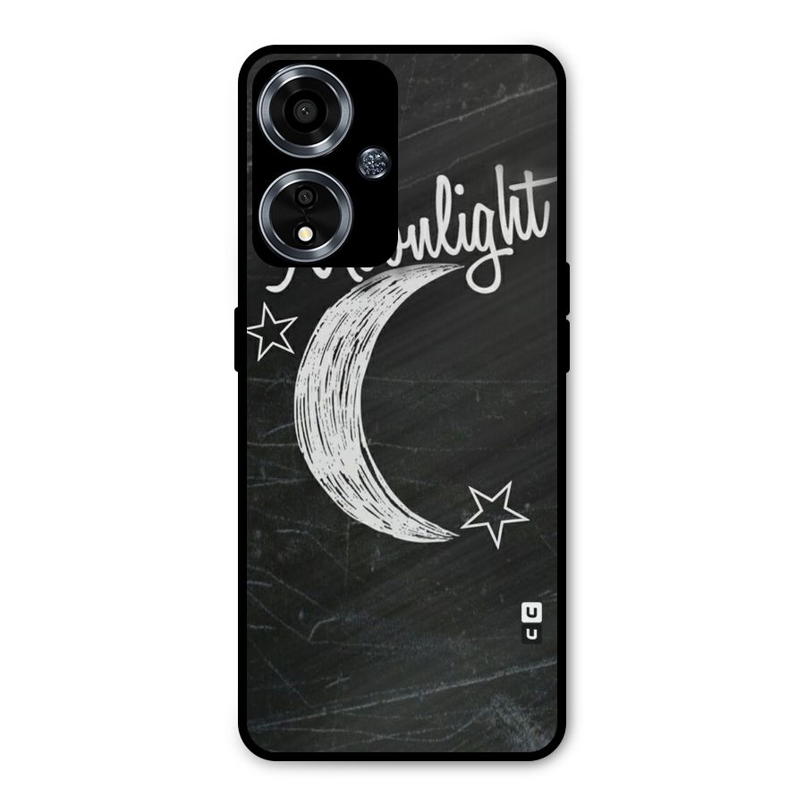 Moon Light Metal Back Case for Oppo A59
