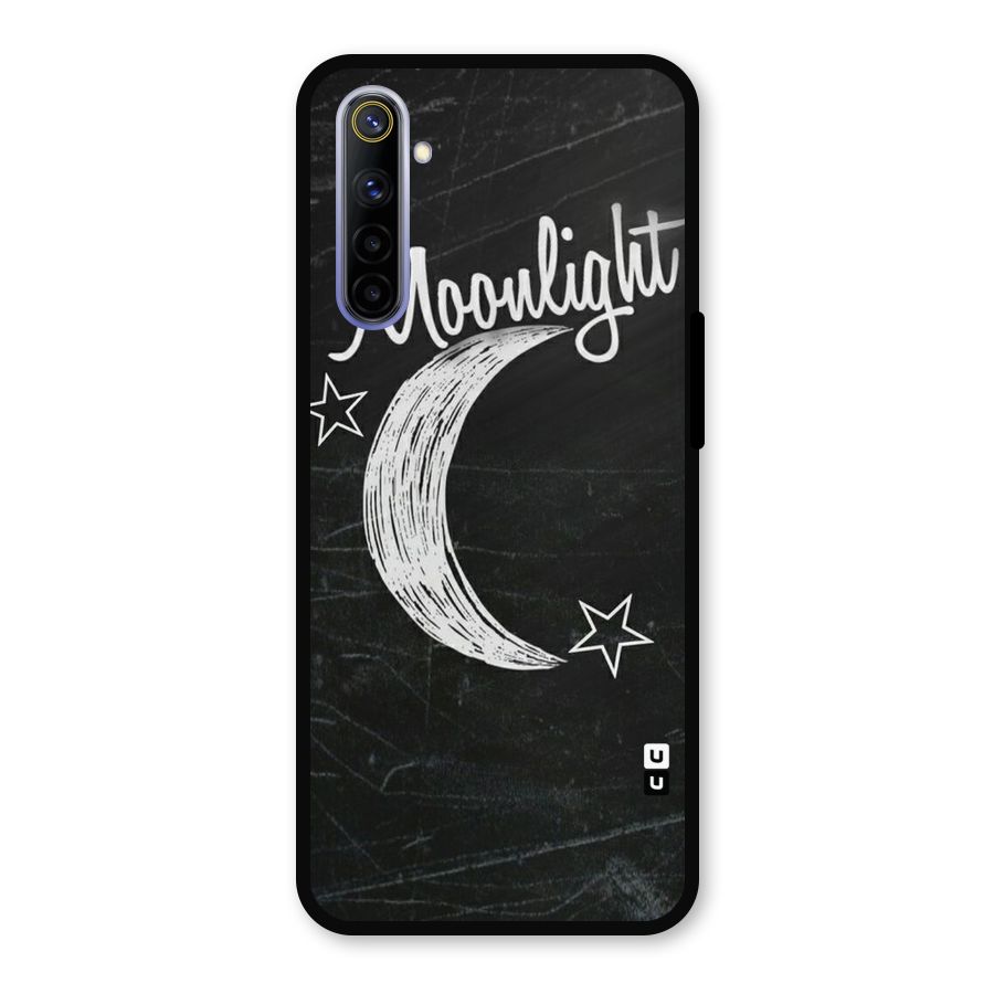 Moon Light Metal Back Case for Realme 6i