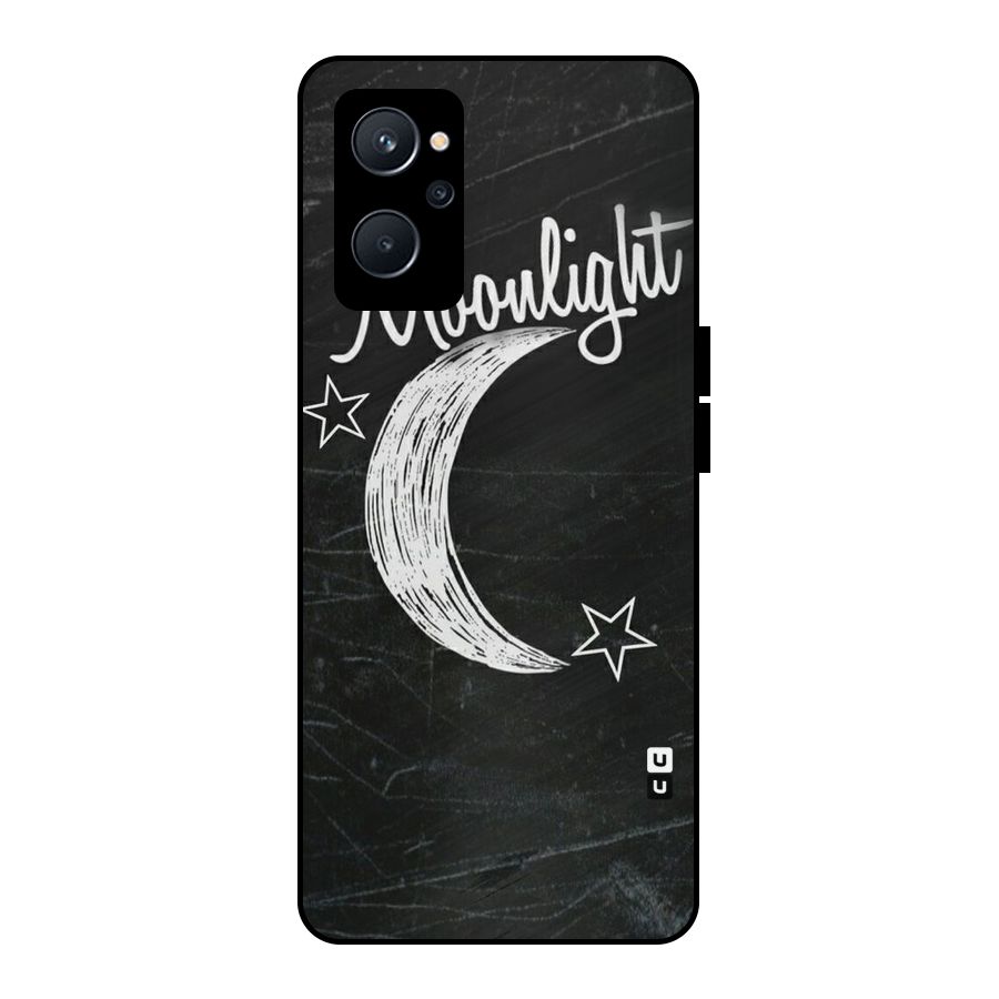 Moon Light Metal Back Case for Realme 9i 5G