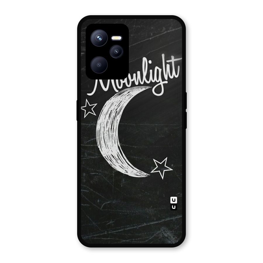Moon Light Metal Back Case for Realme C35