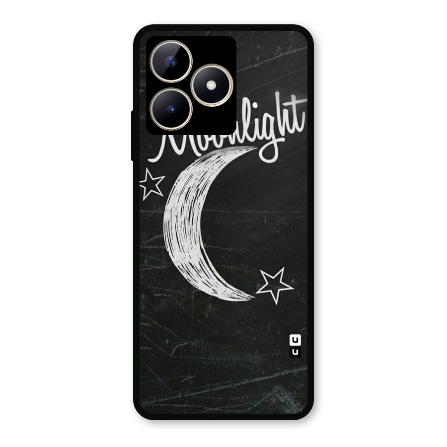 Moon Light Metal Back Case for Realme C53