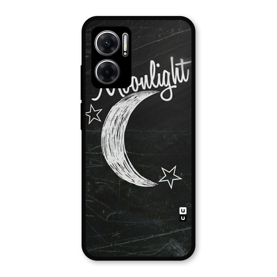 Moon Light Metal Back Case for Redmi 11 Prime 5G