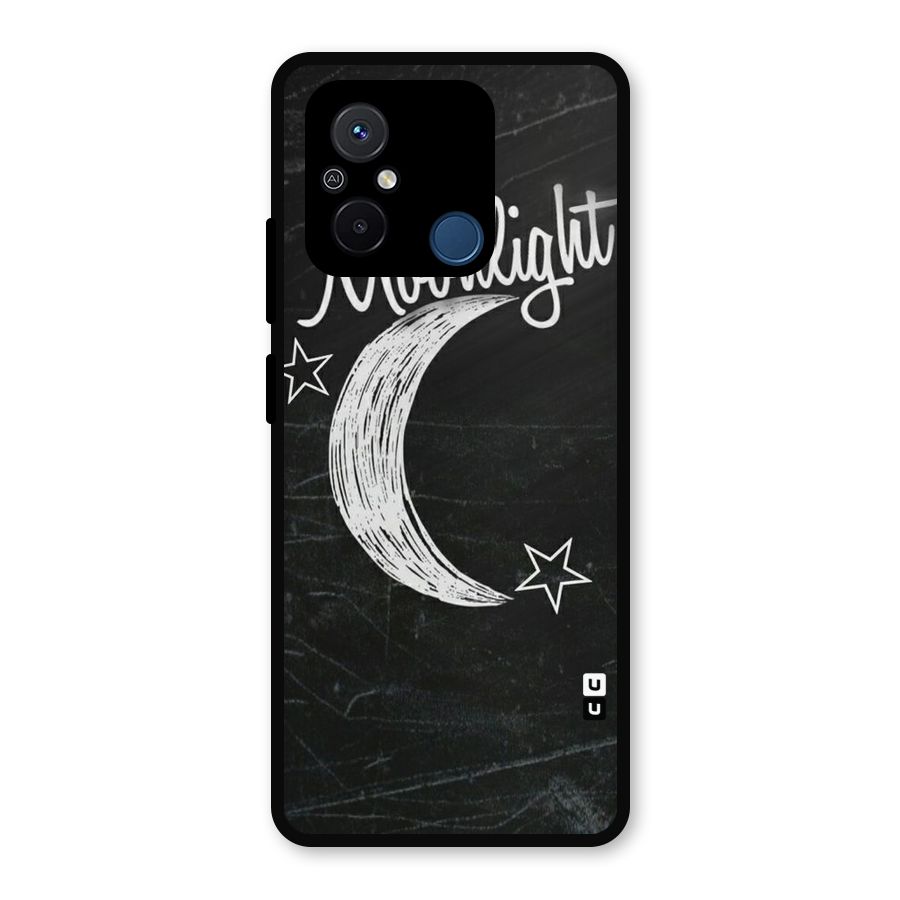 Moon Light Metal Back Case for Redmi 12C