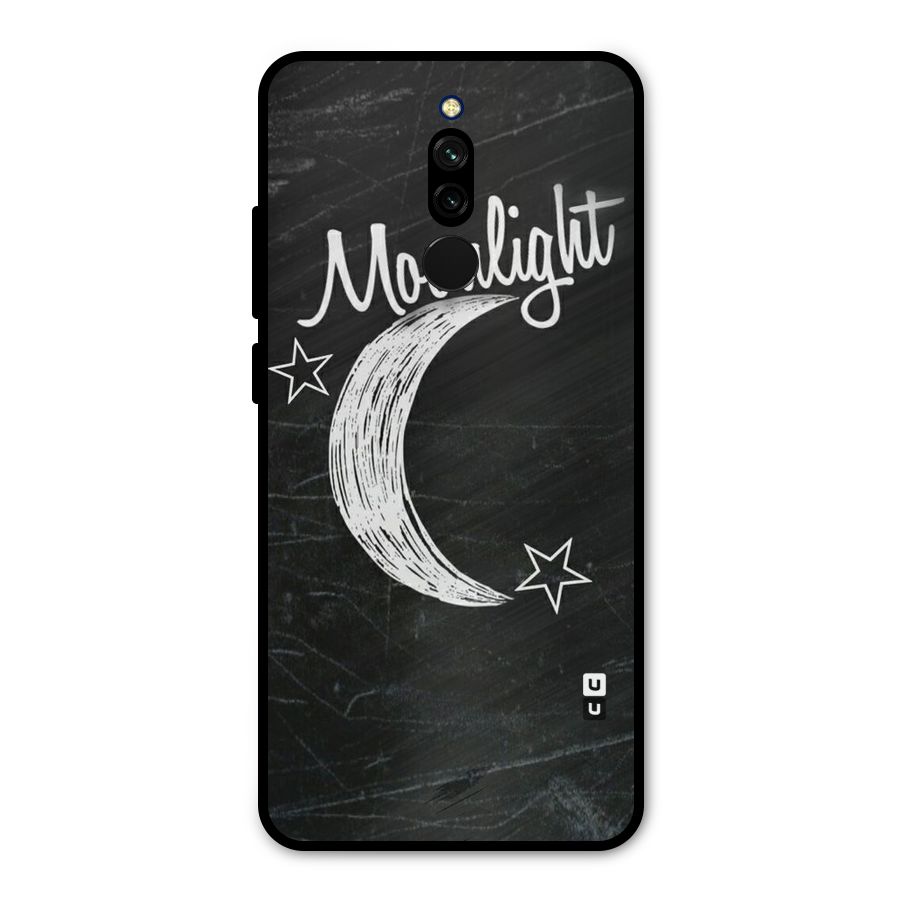 Moon Light Metal Back Case for Redmi 8