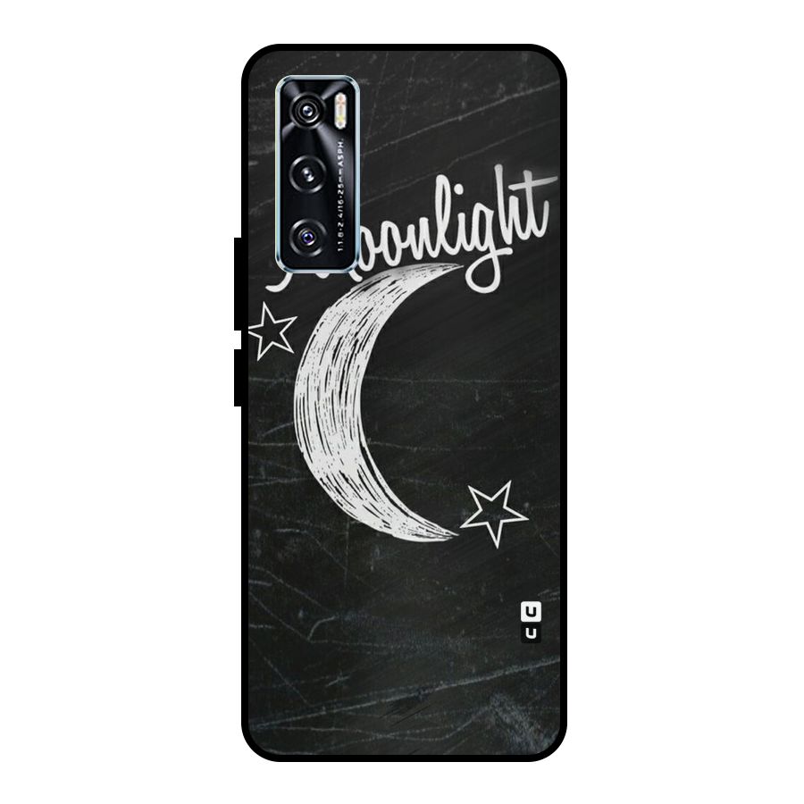 Moon Light Metal Back Case for Vivo V20 SE
