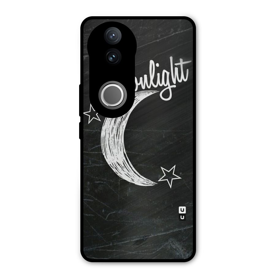Moon Light Metal Back Case for Vivo V50e