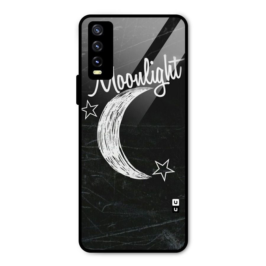 Moon Light Metal Back Case for Vivo Y20 2021